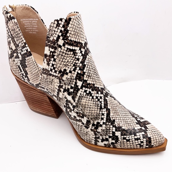 {Steve Madden} Alyse Faux Snake Boots - Picture 4 of 16